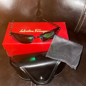 Salvador feragammo sunglasses brand new with the box and dust cloth
